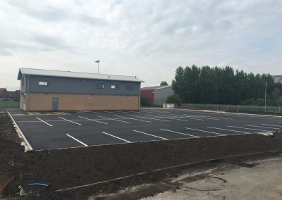 IMG_1213 Asphalt car park and line marking.