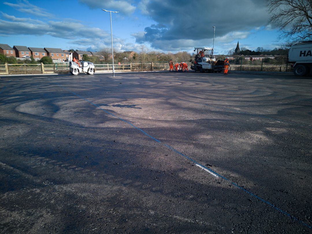 MAC Groundworks Car Park & Drainage Hixon 01