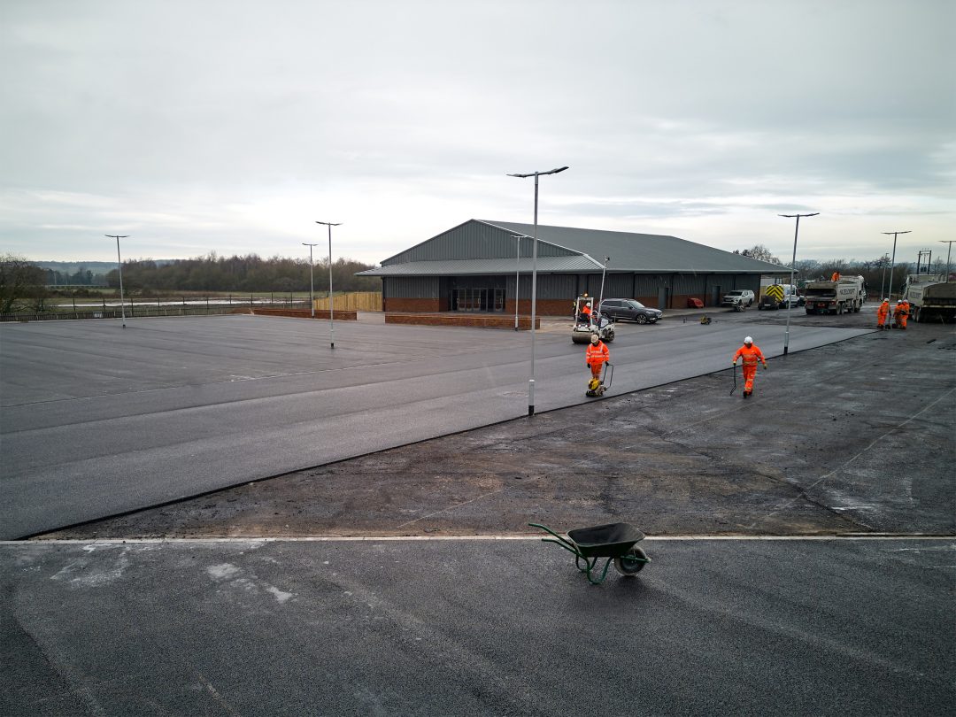 MAC Groundworks Car Park & Drainage Hixon 03