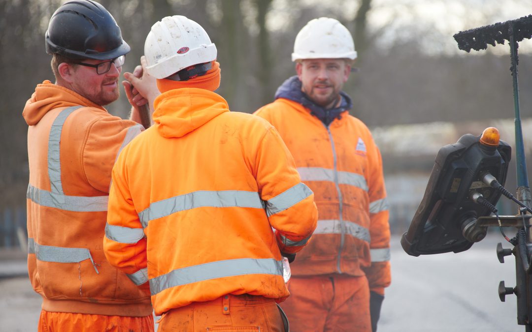 MAC Groundwork site team on a site