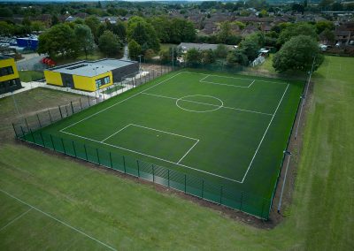 New 3G Sports Pitch Installed at Sandy Secondary School