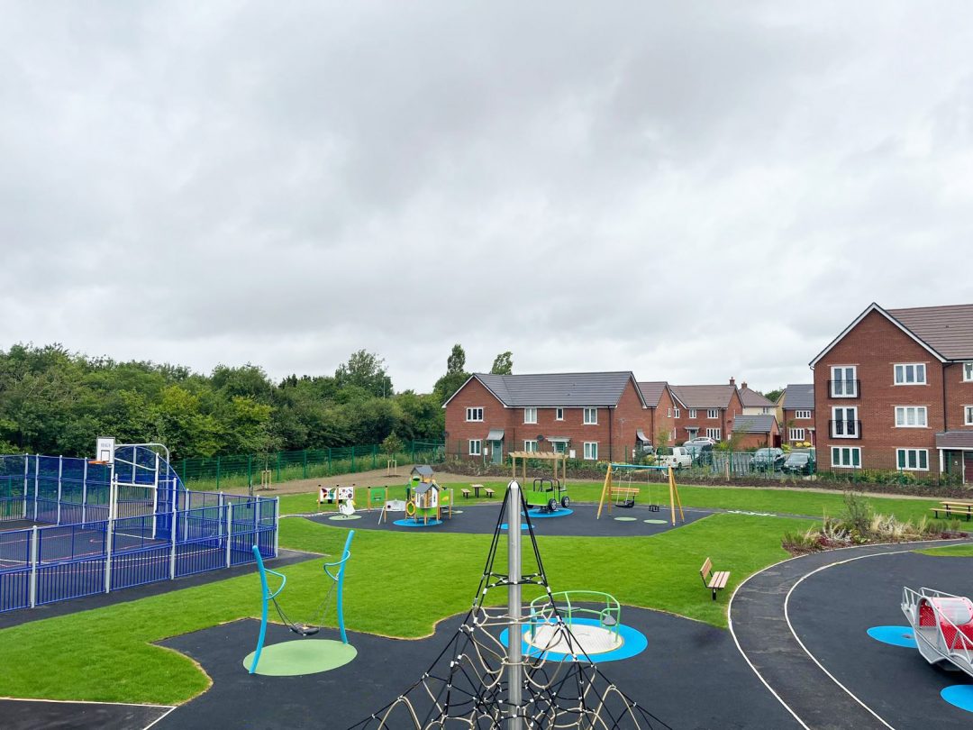 Brize Norton Play Area Playground Installation and Surfacing 02