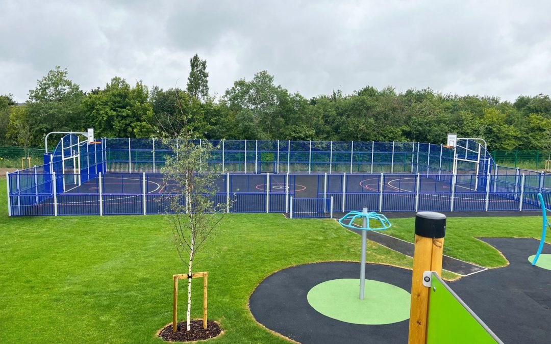 Brize Norton Play Area Playground Installation and Surfacing 03