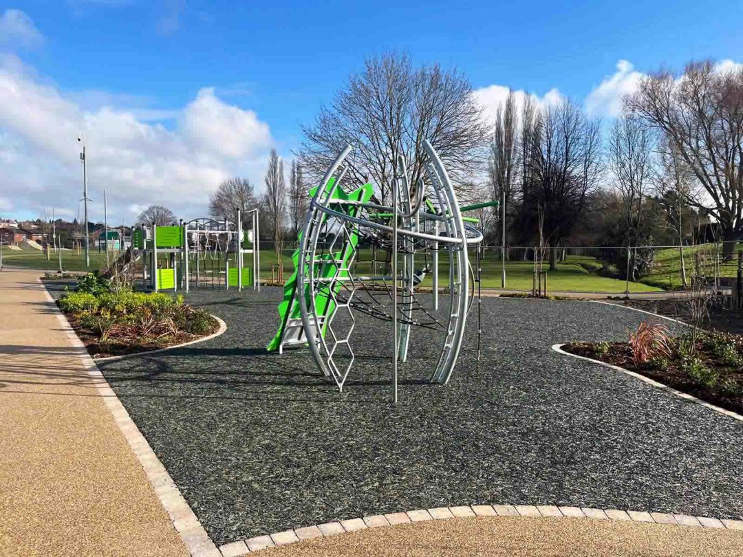 Sileby Play Area Installation Landscaping Surfacing – MAC Groundwork Contractors-12