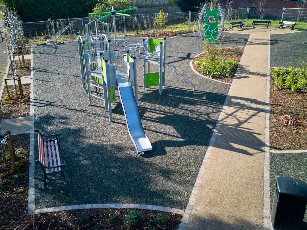 Sileby Play Area Installation Landscaping Surfacing – MAC Groundwork Contractors-6