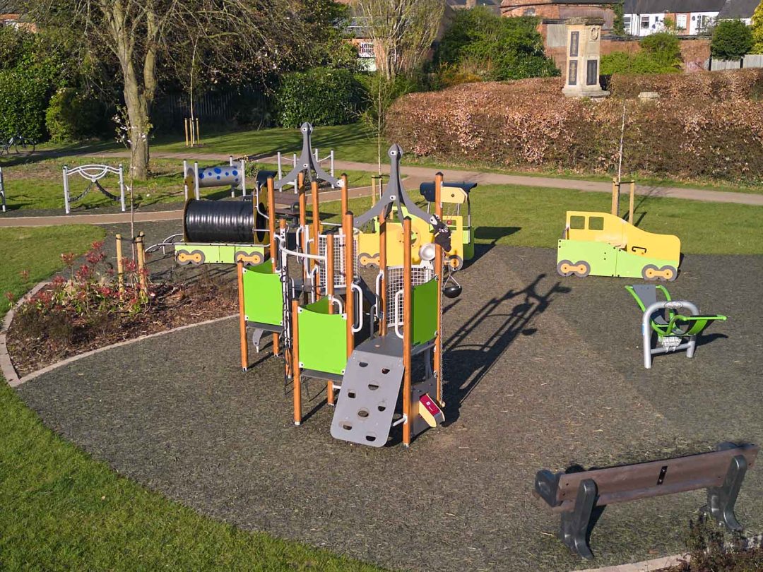 Sileby Play Area Installation Landscaping Surfacing – MAC Groundwork Contractors-7