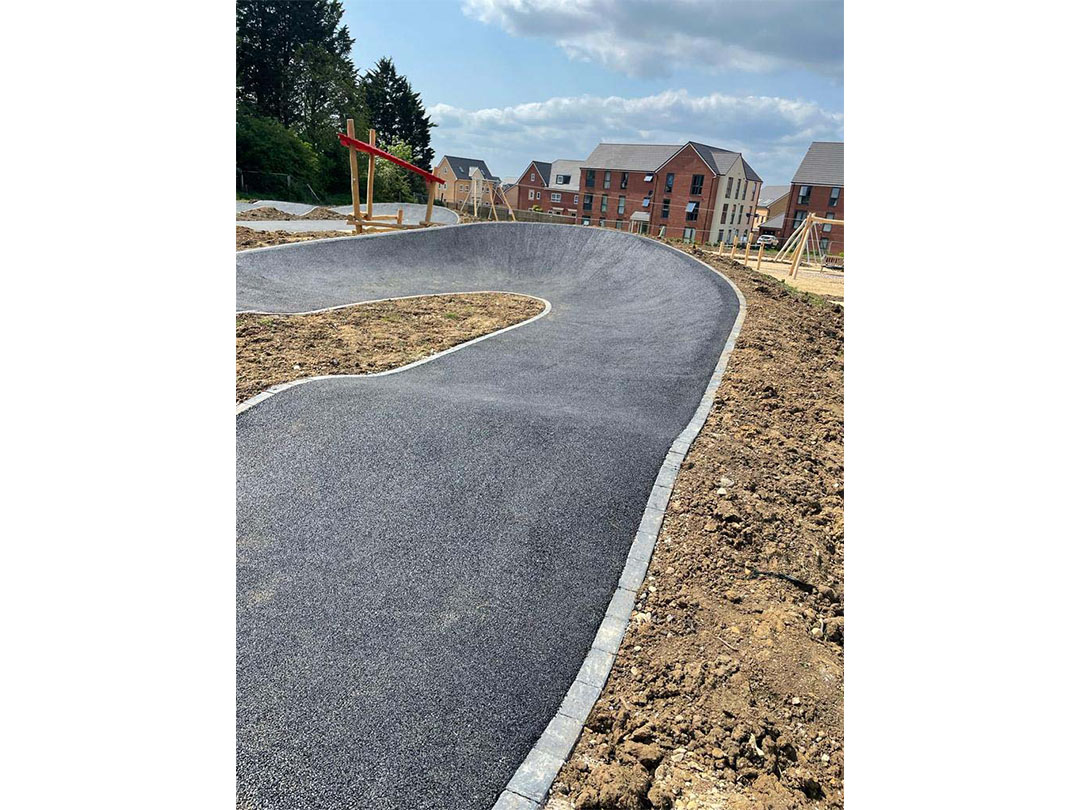 Eagles Rest BMX Pump Track Design and Build 3-MAC Groundwork Contractors