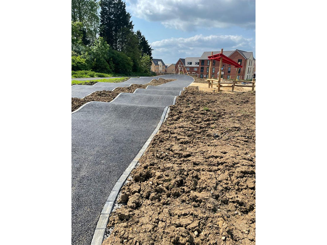 Eagles Rest BMX Pump Track Design and Build -MAC Groundwork Contractors