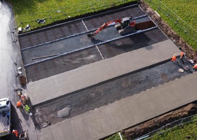 Heavy Duty Concrete Pad Installation in Telford for St-Gobain