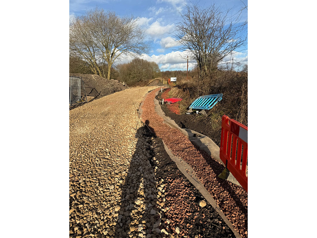 Pelsall to Brownhills Greenway Groundworks-4