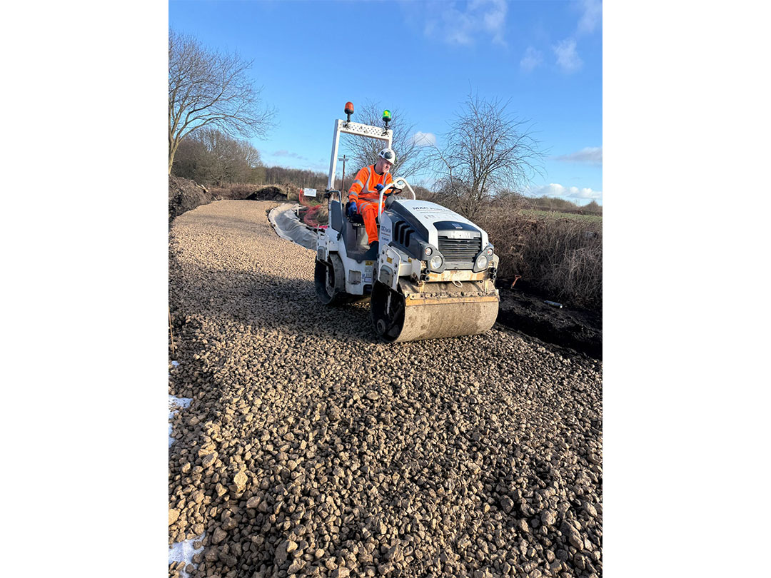 Pelsall to Brownhills Greenway Groundworks-8