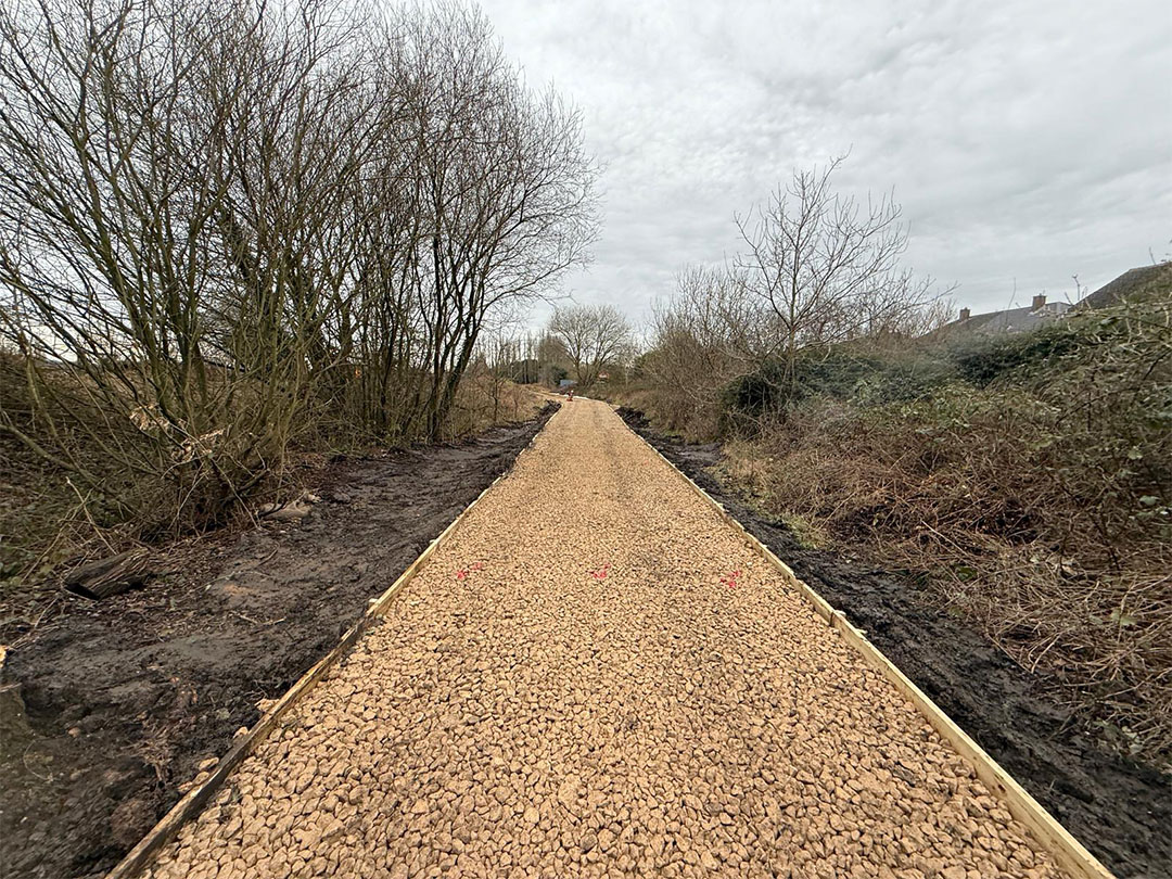 Pelsall to Brownhills Greenway Groundworks