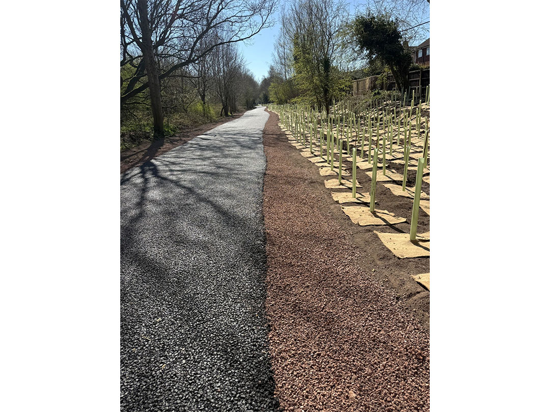 Pelsall to Brownhills Greenway Surfacing-4