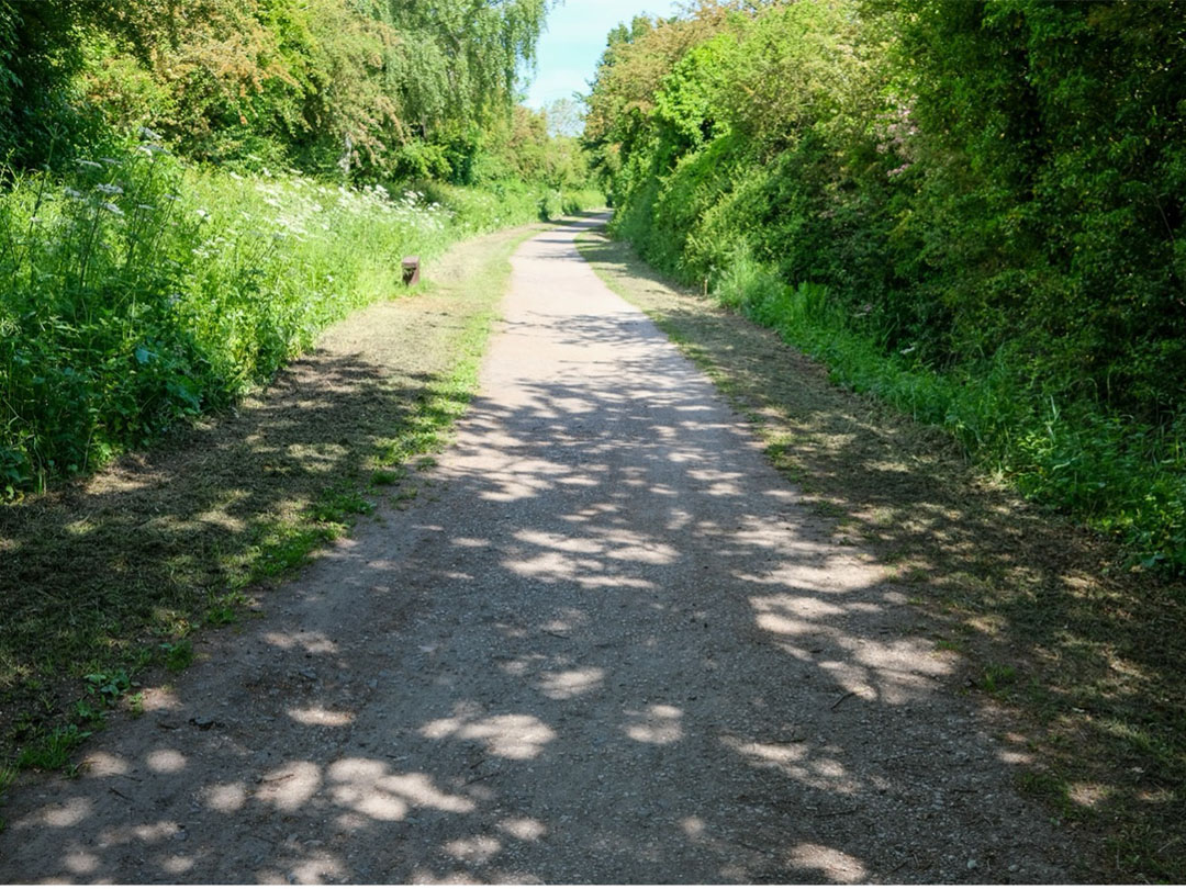 Sustrans Cloud Trail Before Tarmac Asphalt Footpath-2 sustrans old cloud trail before asphalt surfacing