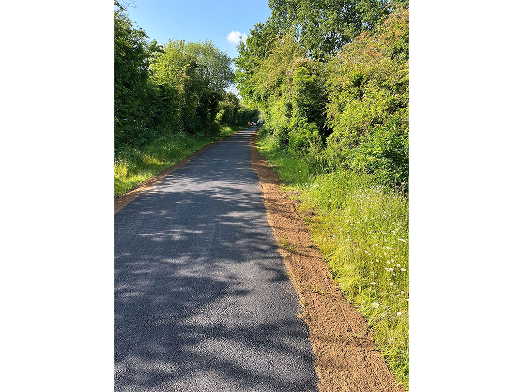 Sustrans Cloud Trail Tarmac Asphalt Footpath sustrans cloud trail new tarmac asphalt footpatch by MAC Groundwork