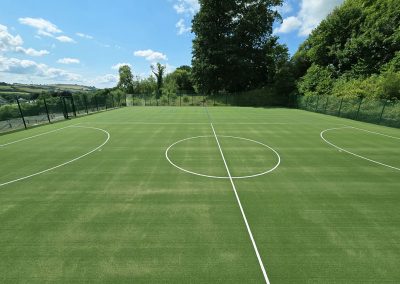 MUGA Installation with Artificial Grass